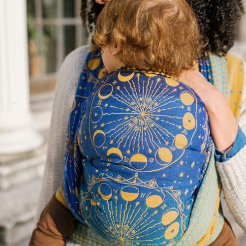 Augmenta Lunae Lineate Baby Wrap Carrier Oscha 1