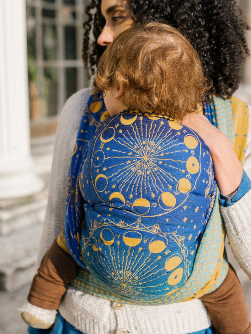 Augmenta Lunae Lineate Baby Wrap Carrier Oscha 1