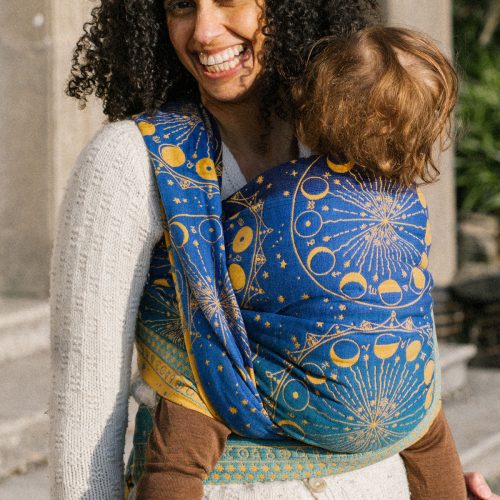 Augmenta Lunae Lineate Baby Wrap Carrier Oscha 12