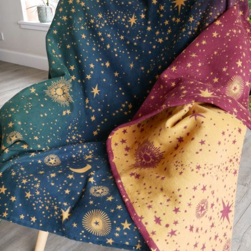 Constellation Hiraeth Oscha Throw Blanket 2