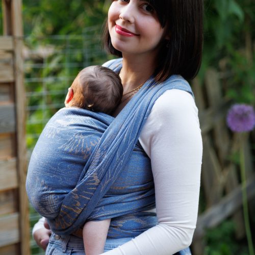 Cranes Soar Oscha Baby Wrap Carrier 10