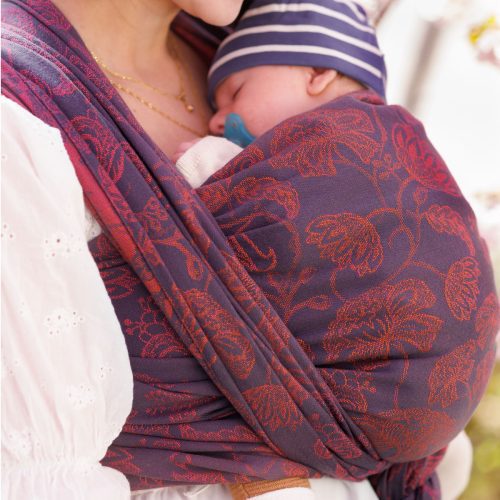 Dahlia Your Praises for Ever Shall Speak Baby Wrap Carrier Oscha 9