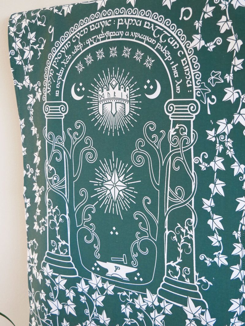 Doors of Durin Oscha Lord of the Rings Tea Towel 2