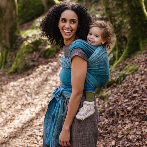 Fronds blake baby wrap carrier Oscha 3