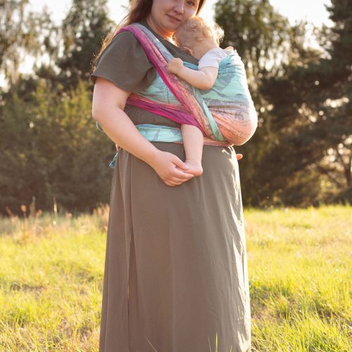 Hobbit Quest into the Sunset Oscha baby wrap carrier 10