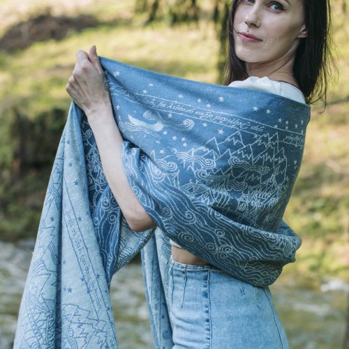 Imladris Deep Valley Oscha Lord of the Rings Shawl 2