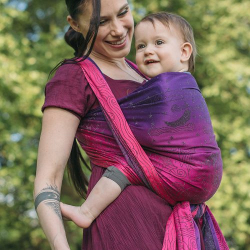 Imladris Summer Sanctuary Baby Wrap Carrier Oscha 3