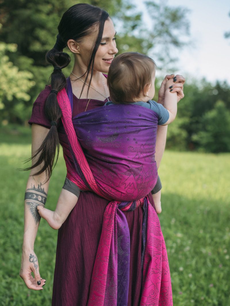 Imladris Summer Sanctuary Baby Wrap Carrier Oscha 5