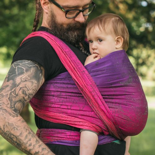 Imladris Summer Sanctuary Baby Wrap Carrier Oscha 8