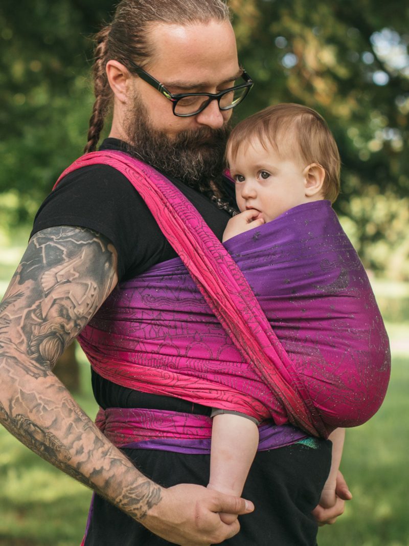 Imladris Summer Sanctuary Baby Wrap Carrier Oscha 8