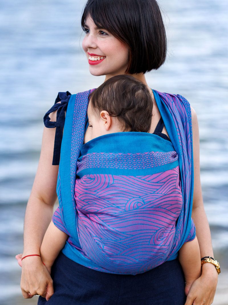 KASUMI GLINT BABY CARRIER WRAP OSCHA 1