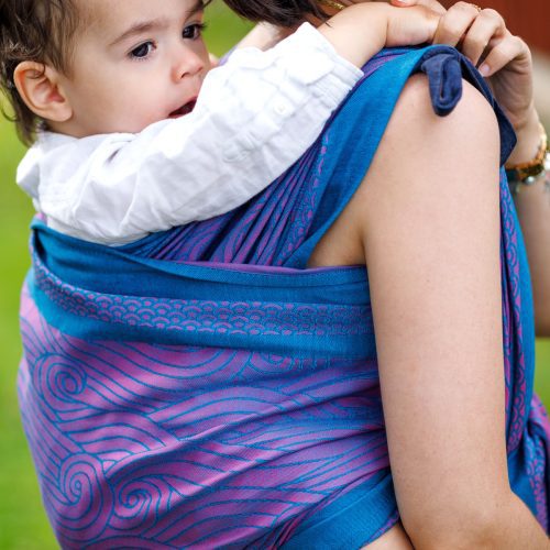 KASUMI GLINT BABY CARRIER WRAP OSCHA 6