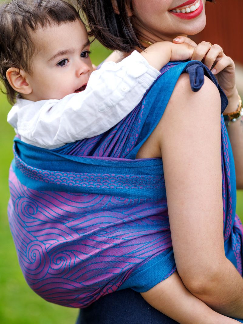 KASUMI GLINT BABY CARRIER WRAP OSCHA 6