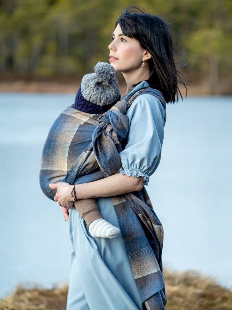 LEITHEN TARTAN BABY WRAP 12