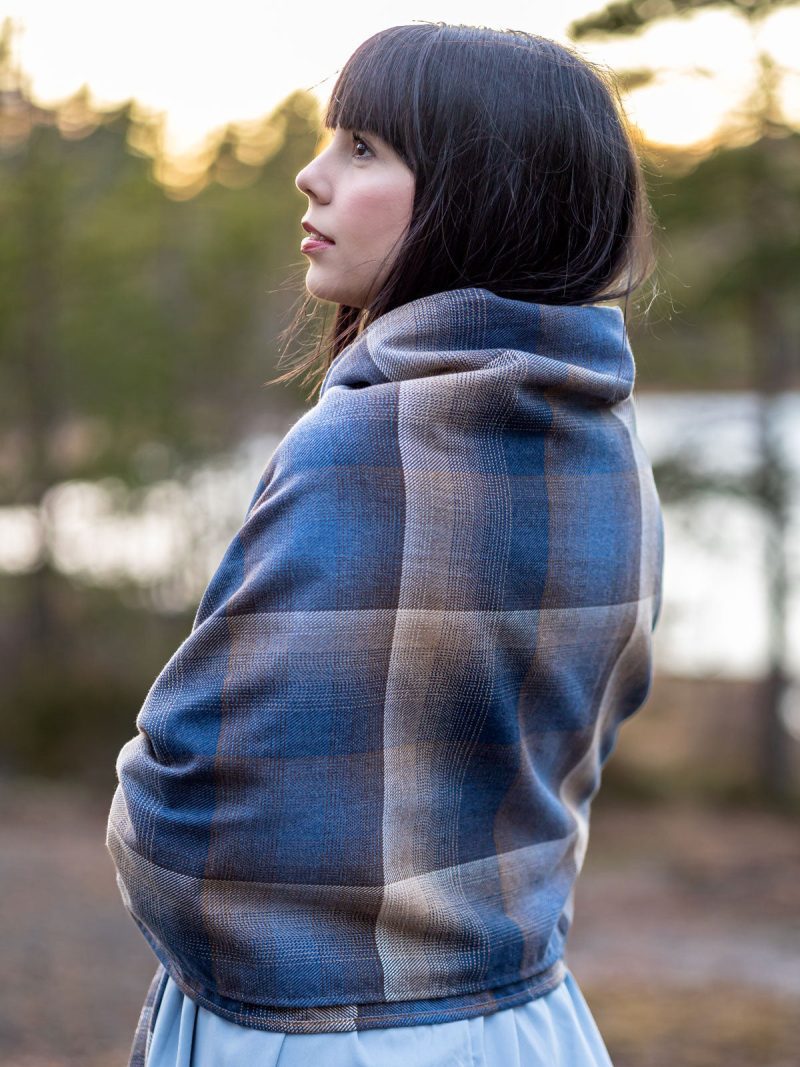 LEITHEN TARTAN SHAWL 1