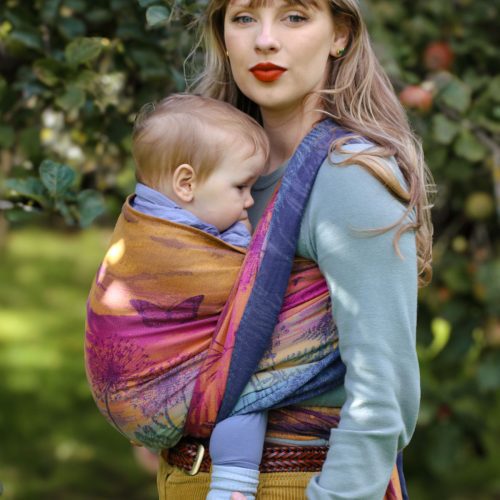 Leana Abigail Oscha Baby Wrap Carrier 11