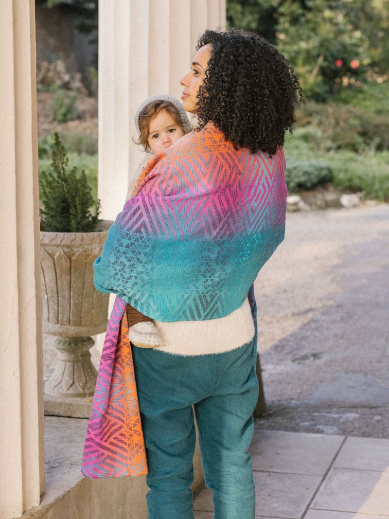 Leon Helix Baby Wrap Shawl 1