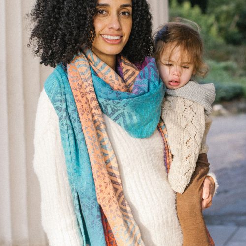 Leon Helix Baby Wrap Shawl 3