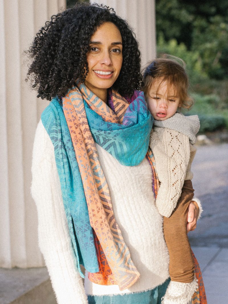 Leon Helix Baby Wrap Shawl 3