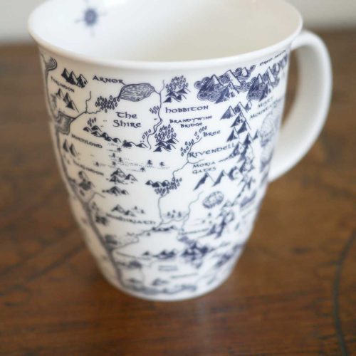 Map of Middle Earth Indigo Oscha Slings Mug 5