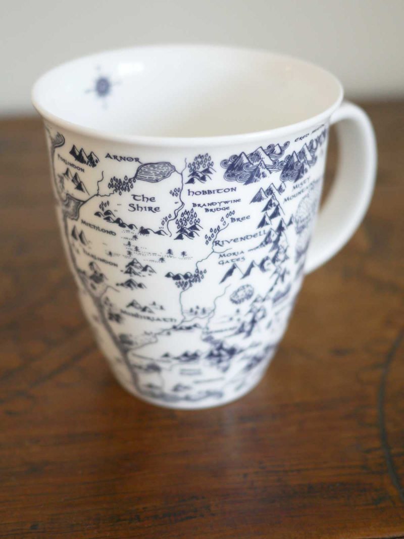 Map of Middle Earth Indigo Oscha Slings Mug 5