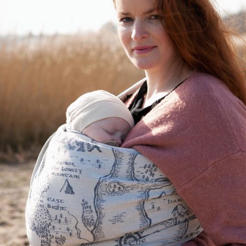 Map of Middle Earth Ink Ring Sling 3