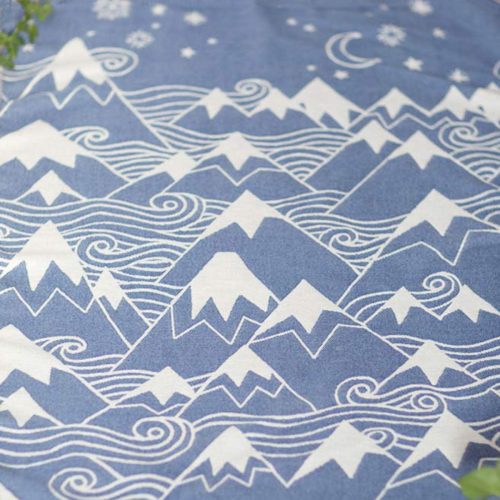 Misty Mountains Hith Baby Blanket Hem Oscha 4