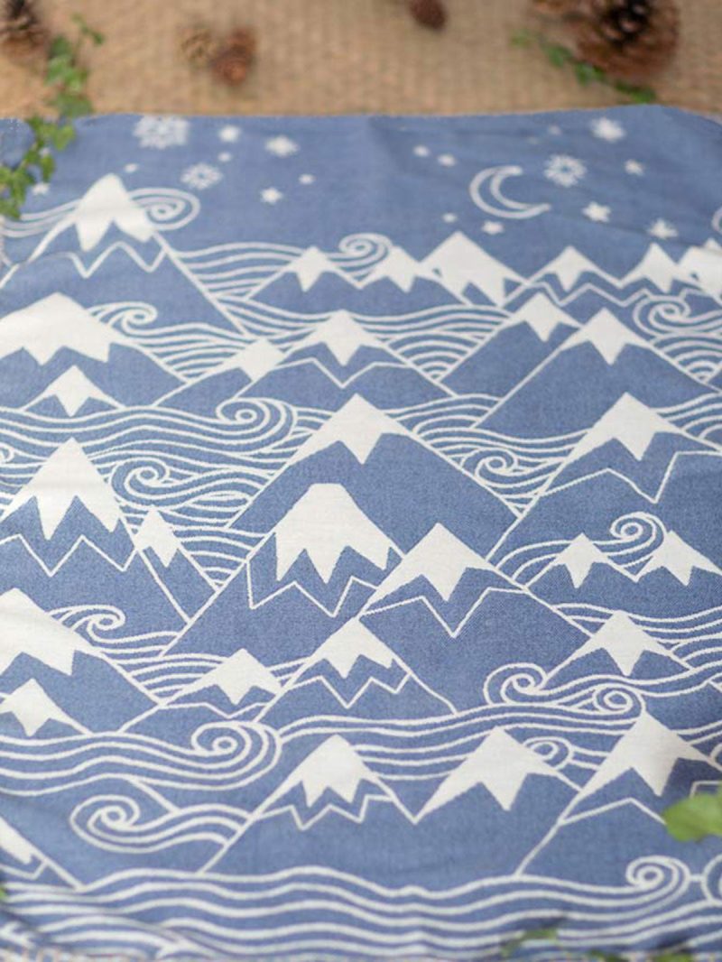 Misty Mountains Hith Baby Blanket Hem Oscha 4