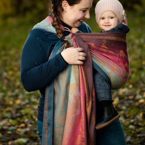 Misty Mountains Road Less Travelled Oscha Ring Sling 9