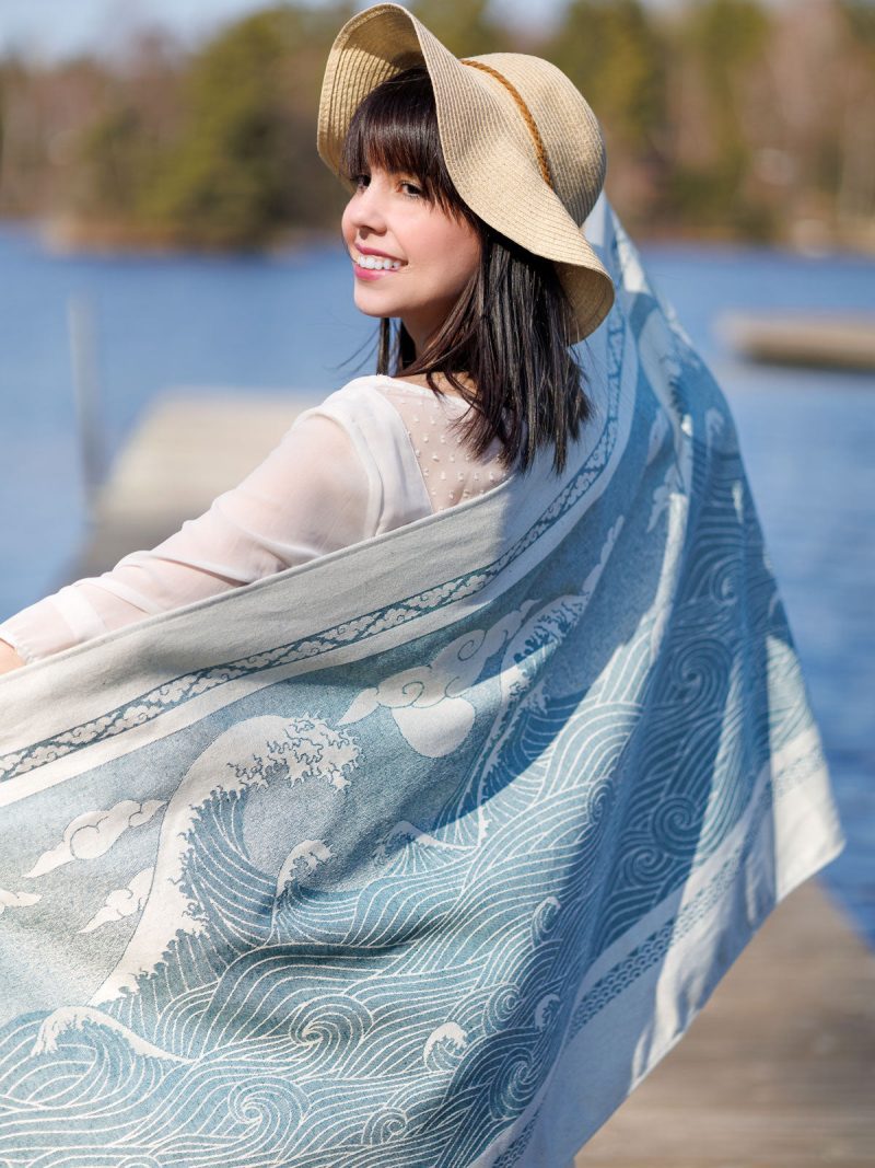 OKINAMI KAIO SHAWL 3