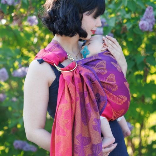 Papillons Flare Ring Sling Carrier Oscha 2