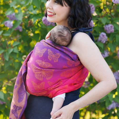 Papillons Flare Ring Sling Carrier Oscha 3