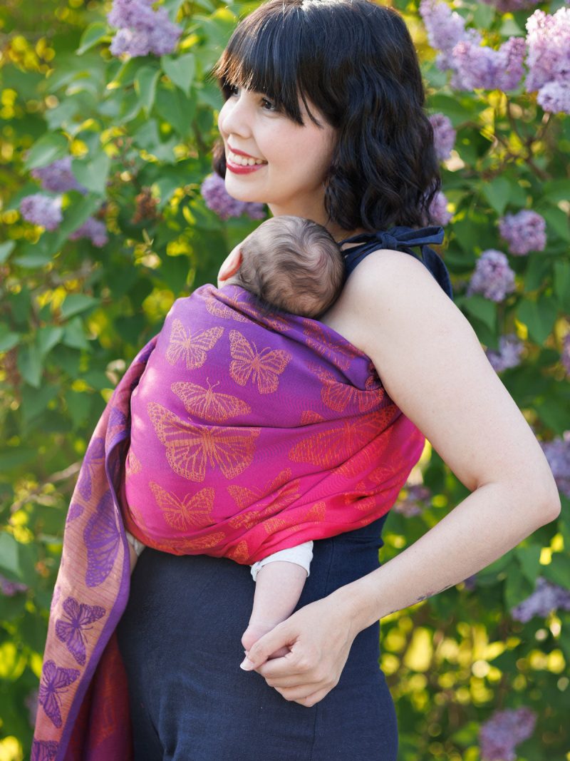 Papillons Flare Ring Sling Carrier Oscha 3