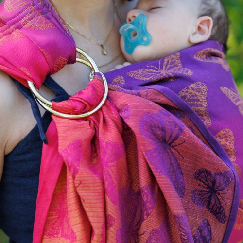 Papillons Flare Ring Sling Carrier Oscha 4