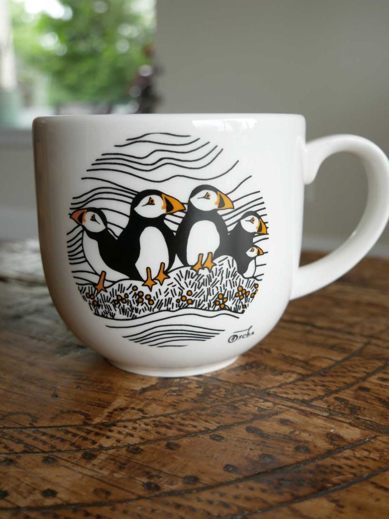 Puffins Circus Mug Oscha 1