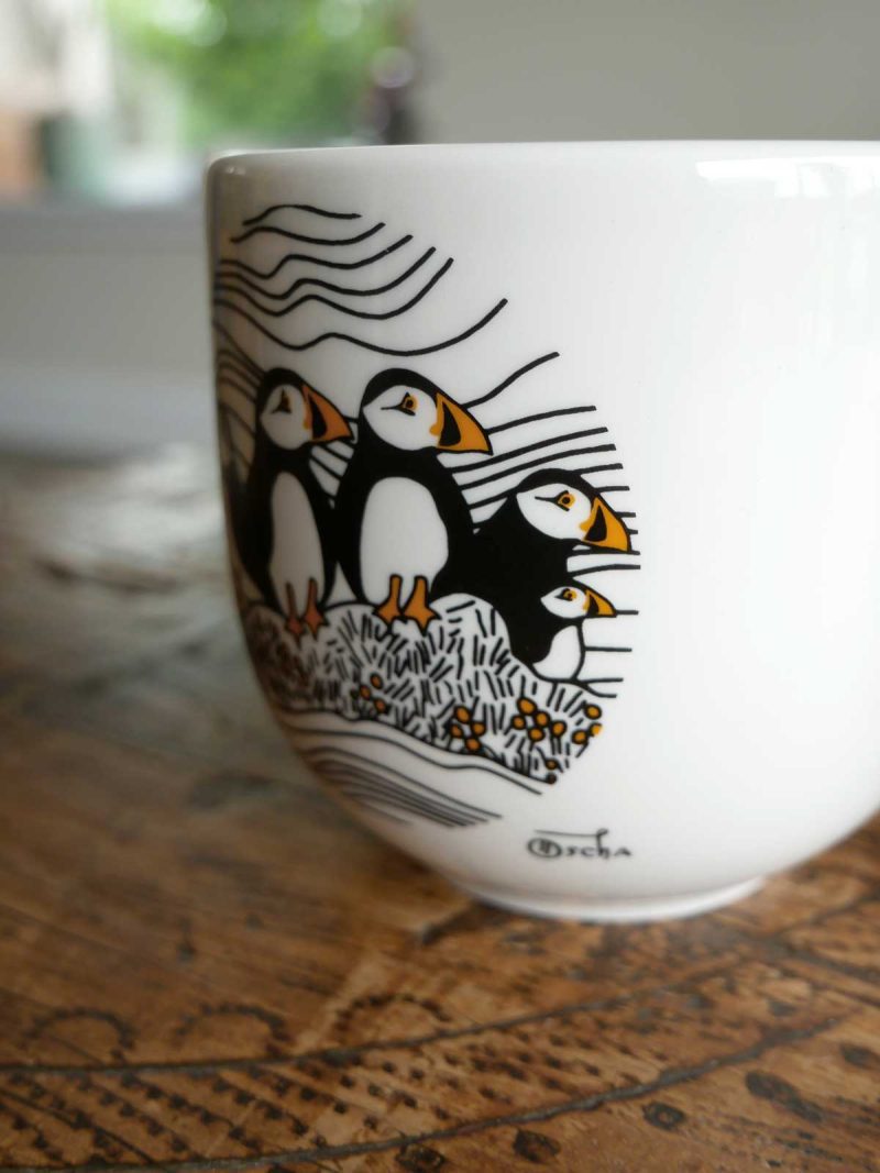 Puffins Circus Mug Oscha 2