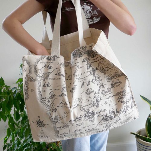 Realm of Middle Earth Oscha Slings Large Eco Tote Bag 2