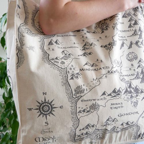 Realm of Middle Earth Oscha Slings Large Eco Tote Bag 3