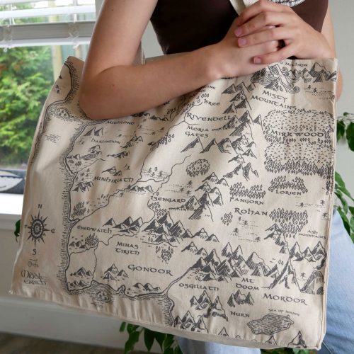 Realm of Middle Earth Oscha Slings Large Eco Tote Bag 4