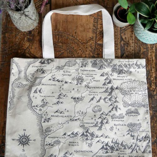 Realm of Middle Earth Oscha Slings Large Eco Tote Bag 8