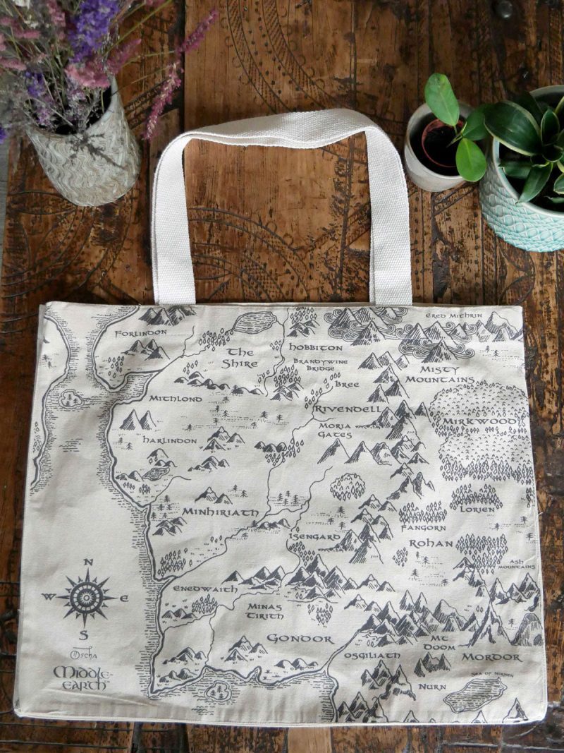 Realm of Middle Earth Oscha Slings Large Eco Tote Bag 8