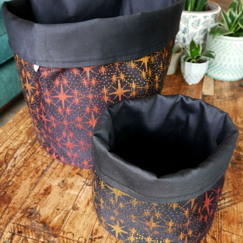 SILENT NIGHT CANDLELIGHT STORAGE BASKETS OSCHA 2