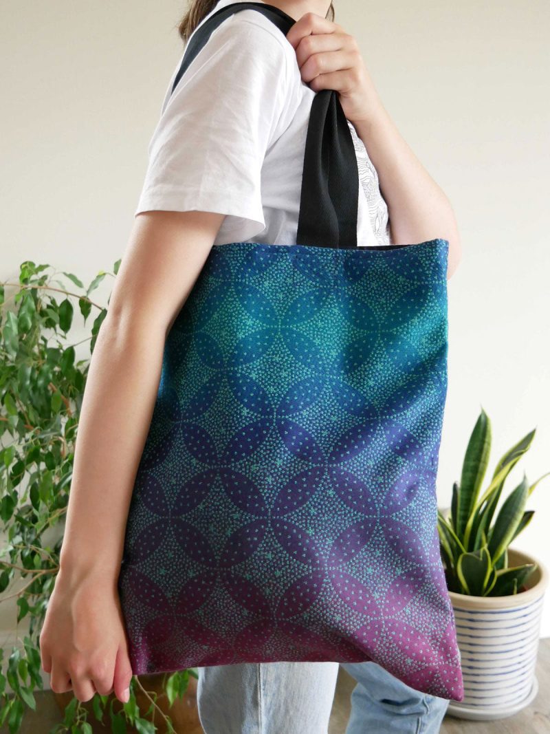 STARRY NIGHT BREW JACQUARD TOTE BAG 1