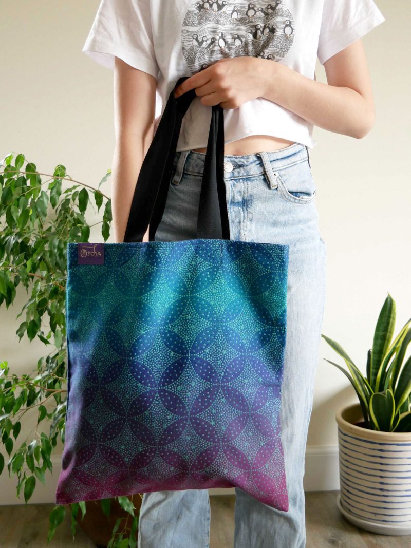 STARRY NIGHT BREW JACQUARD TOTE BAG 2