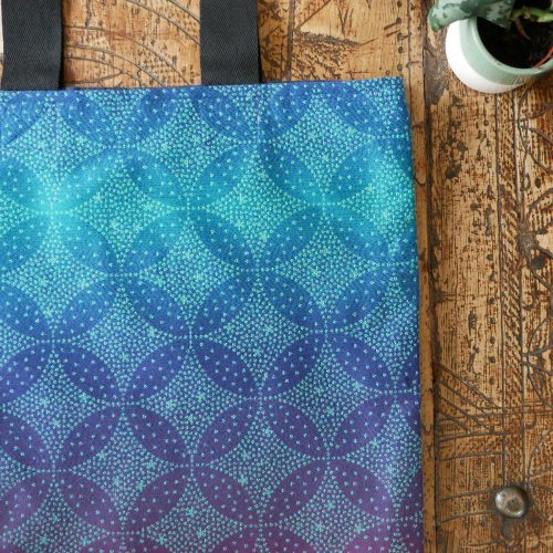 STARRY NIGHT BREW JACQUARD TOTE BAG 4