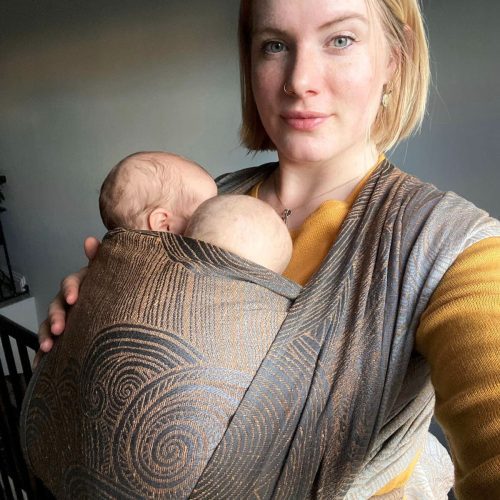 Sea Salt Brinn Oscha Baby Wrap 11