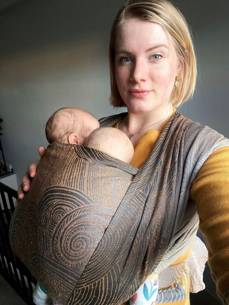 Sea Salt Brinn Oscha Baby Wrap 11