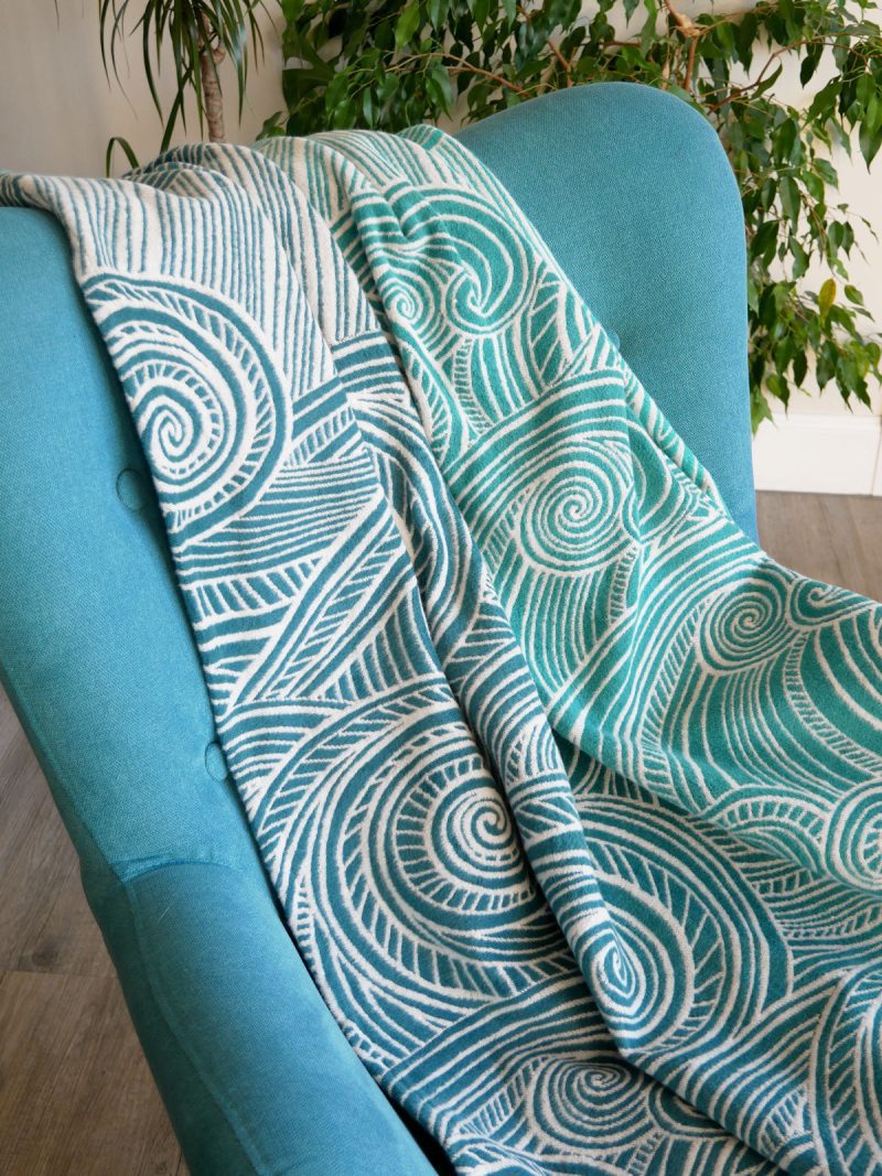 Sea Salt Moonlit Oscha Throw 4