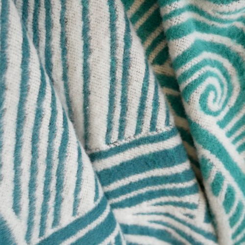 Sea Salt Moonlit Oscha Throw 5