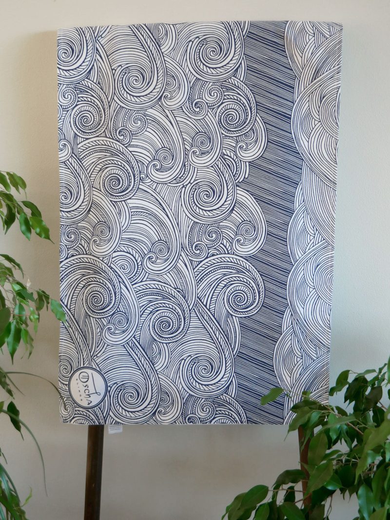 Sea Salt Oscha Tea Towel 1